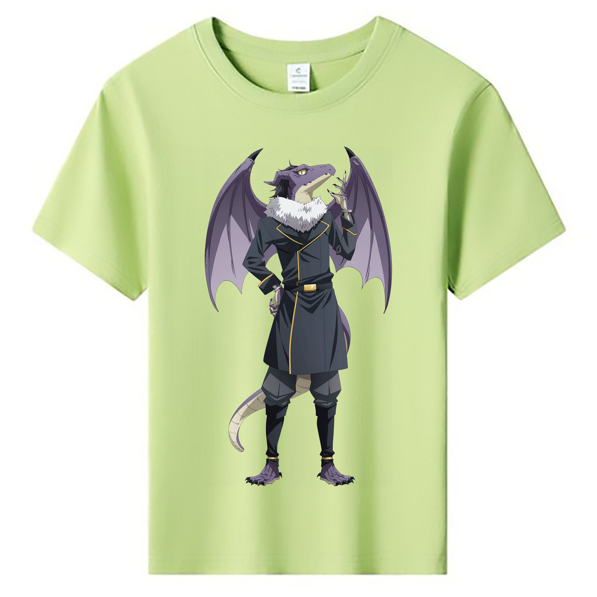 （画像用） 転スラ Regarding Reincarnated to Slime 綿100％キッズTシャツ（フロントプリント）